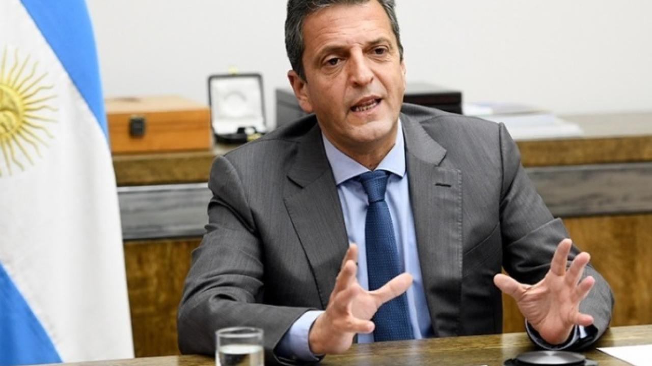 Sergio Massa ministro de economia argentino foto Telam