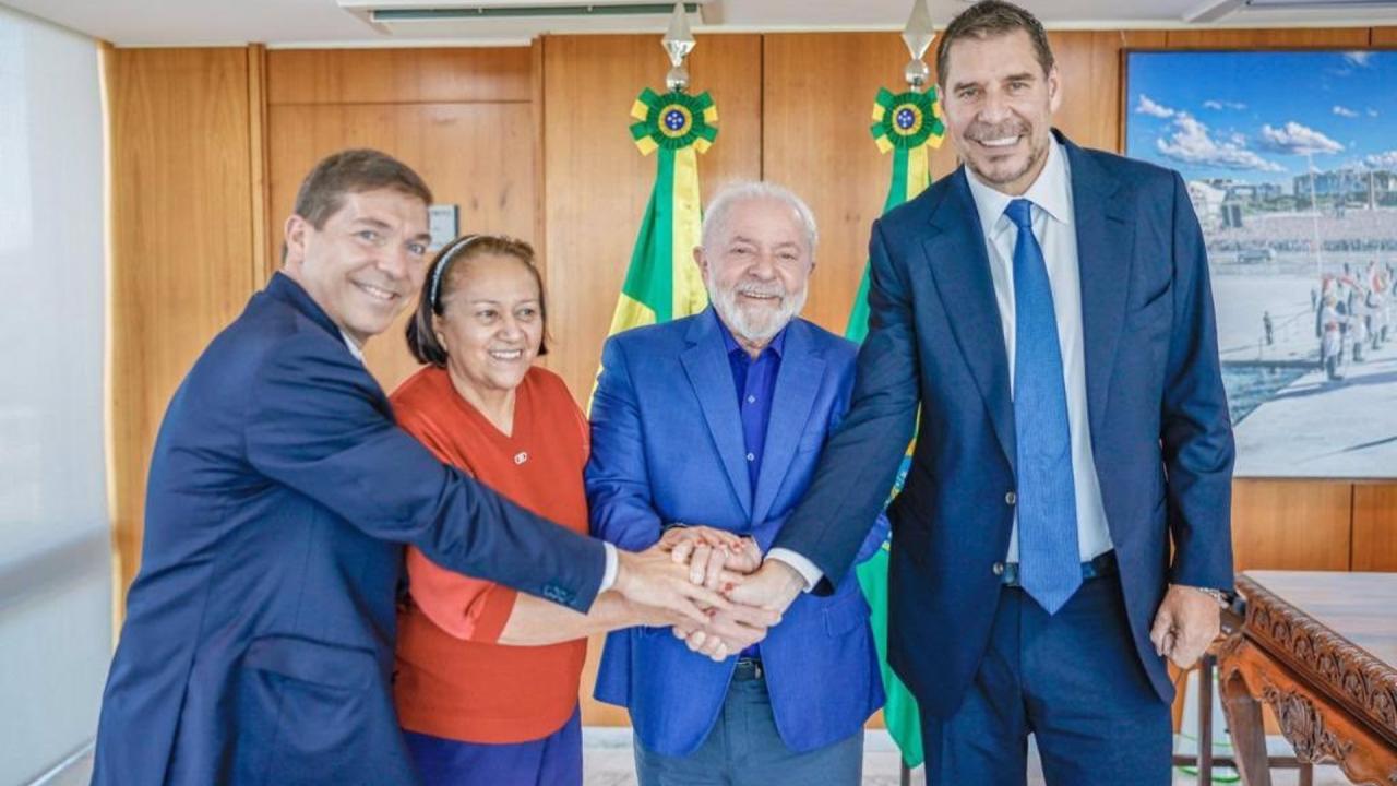 Lula con presidente de Shein Latam