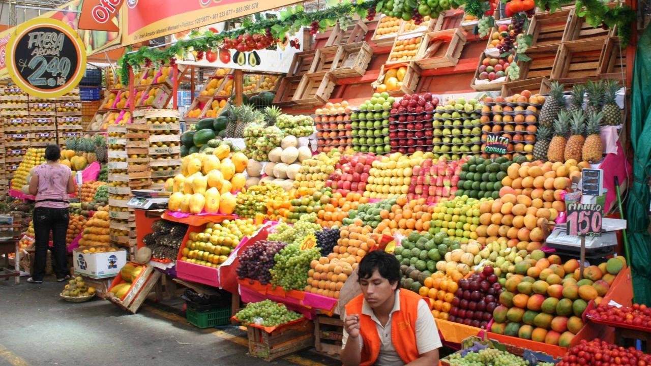 Frutas. Foto: Andina. 