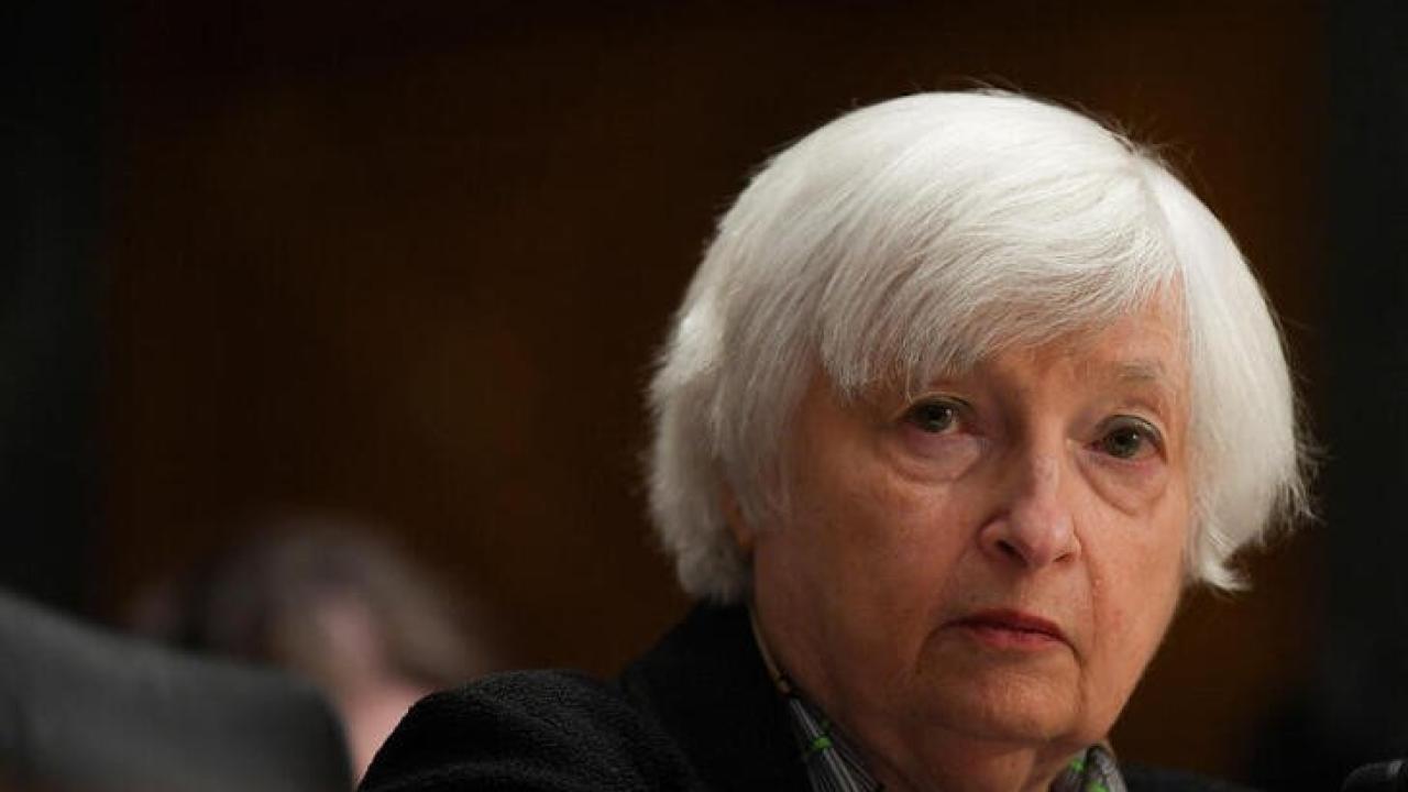 La Secretaria del Tesoro Janet Yellen