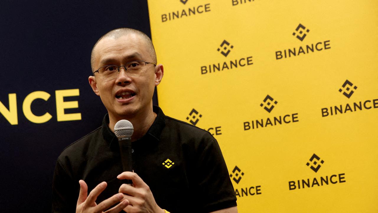 Zhao Changpeng, founder and chief executive officer of Binance, at the Viva Technology conference in Paris, France.