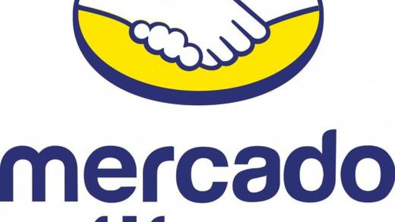 The logo of Argentine online marketplace MercadoLibre is seen in this undated handout illustration.