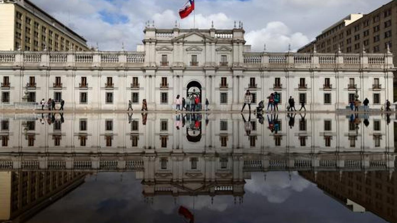 Fachada de La Moneda