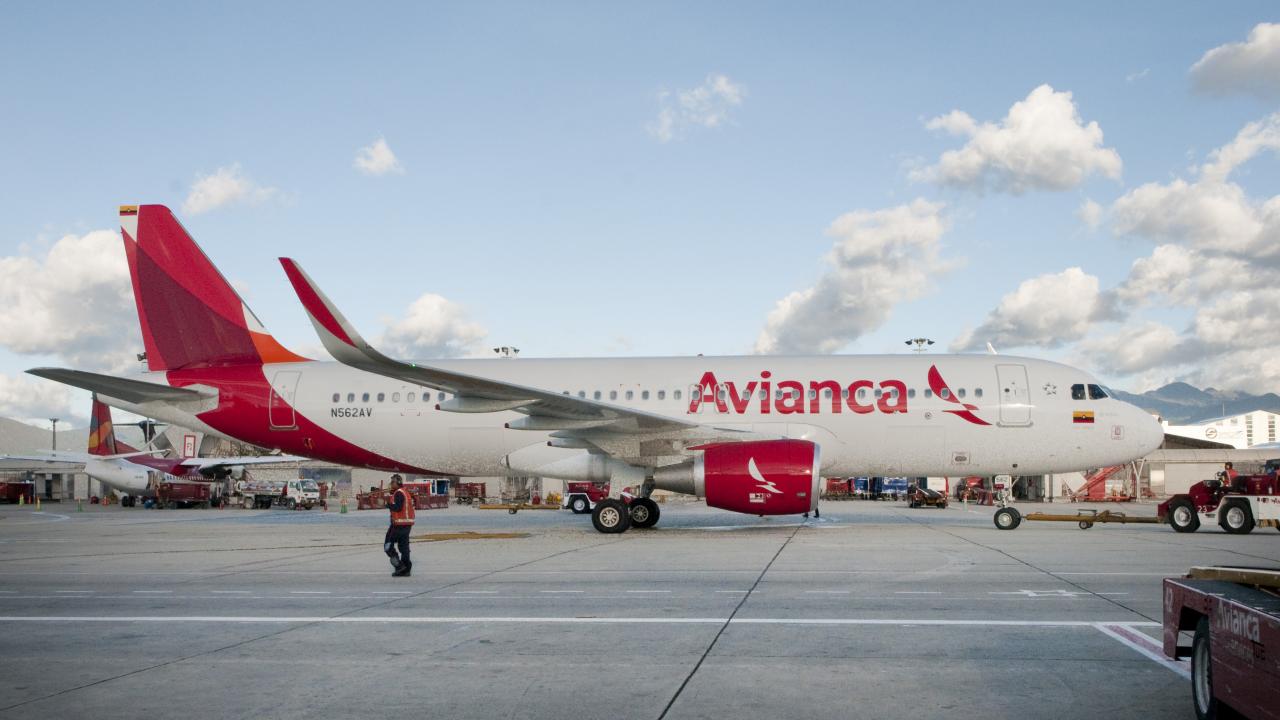 Avión de Avianca