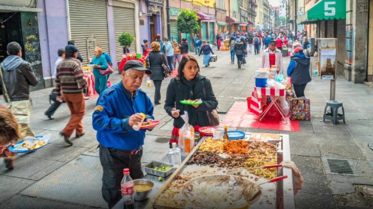 Comida callejera en México