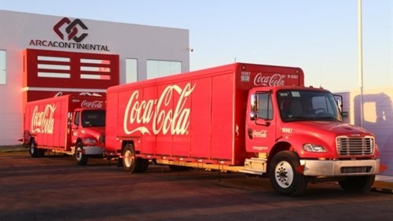 camión de Coca-Cola