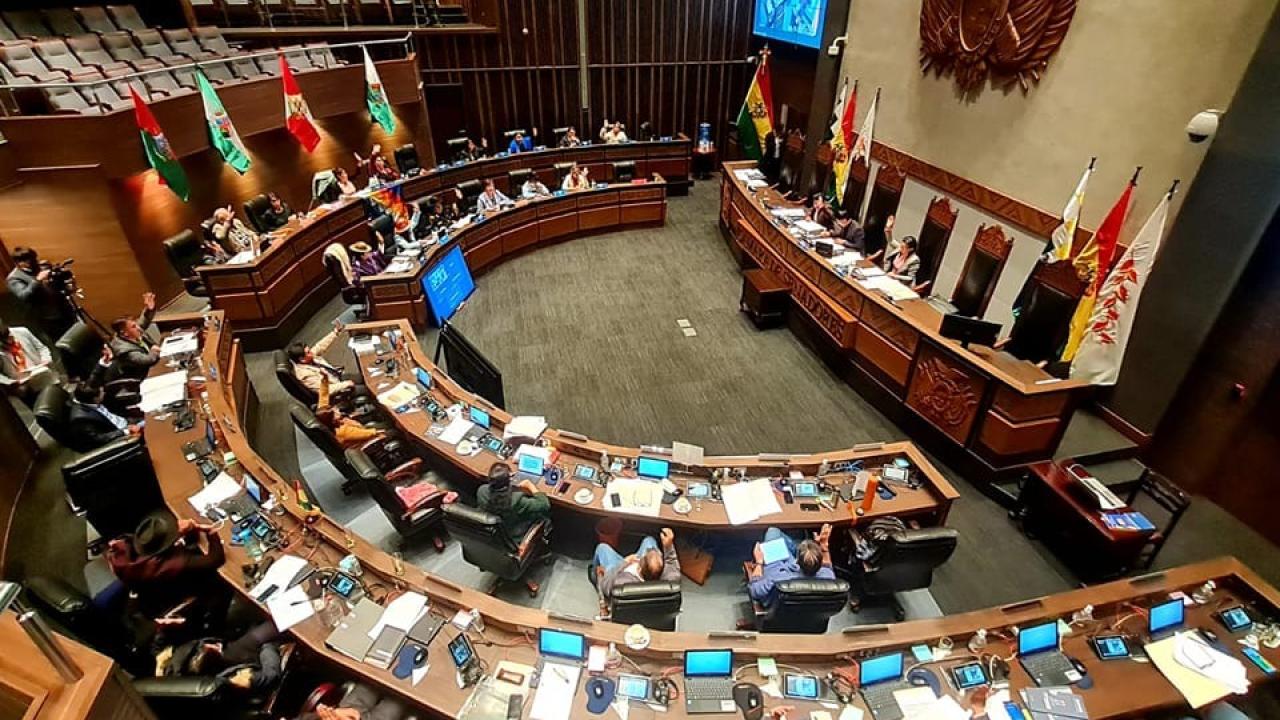 senado boliviano foto La Razón