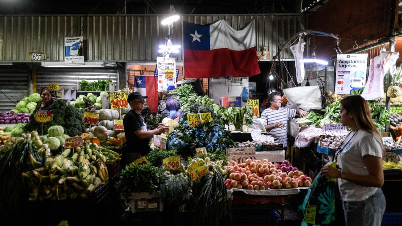 Chile Vega Central actividad económica