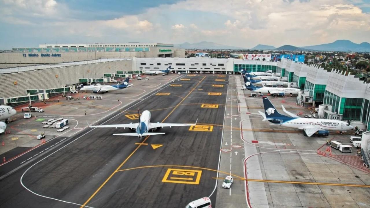 Aeropuerto AICM en México