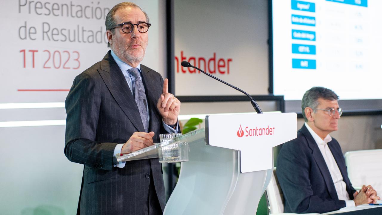 Héctor Grisi Checa, consejero delegado de Banco Santander a nivel global.