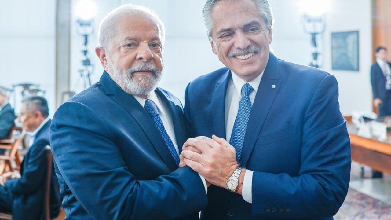 Lula da Silva y Alberto Fernández