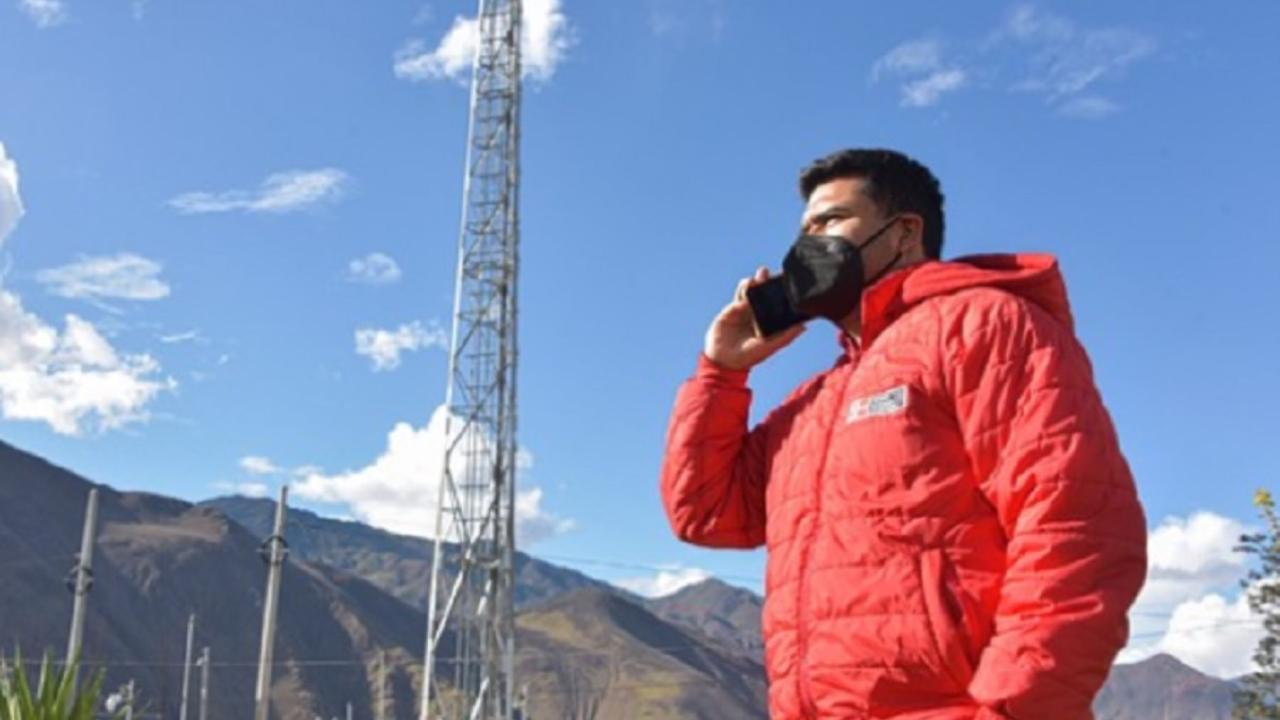 Telecomunicaciones en Perú foto Andina