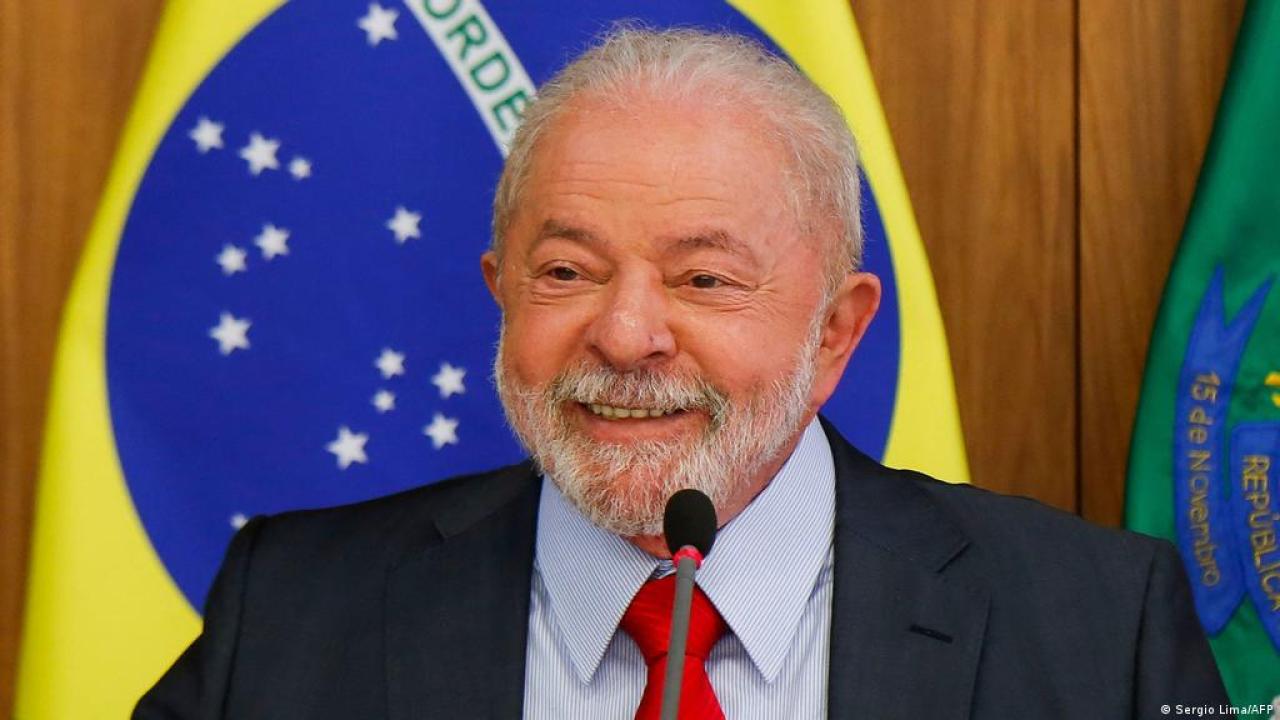 Presidente de brasil, Lula da Silva. Foto: DW. 
