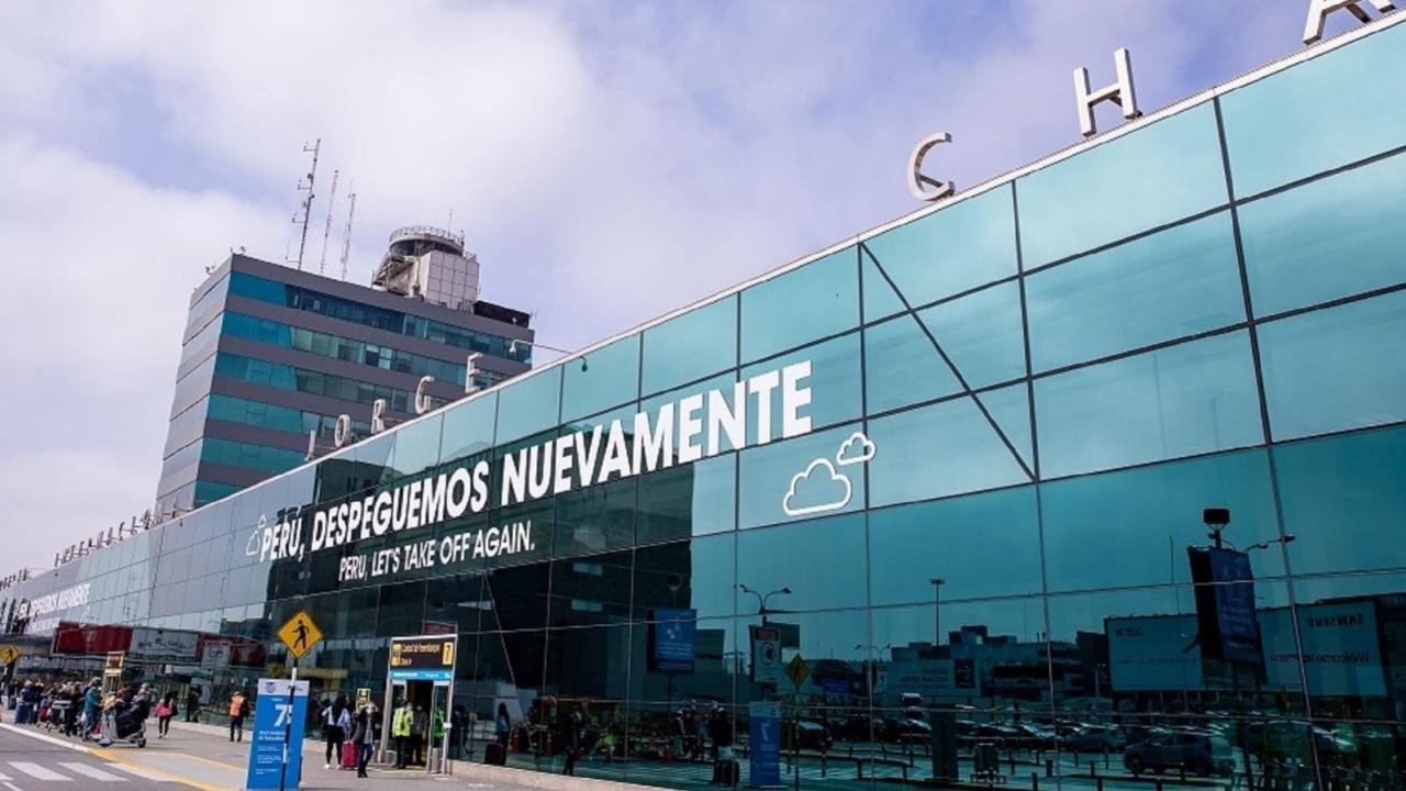 Aeropuerto Jorge Chávez, Perú. Foto: Andina.