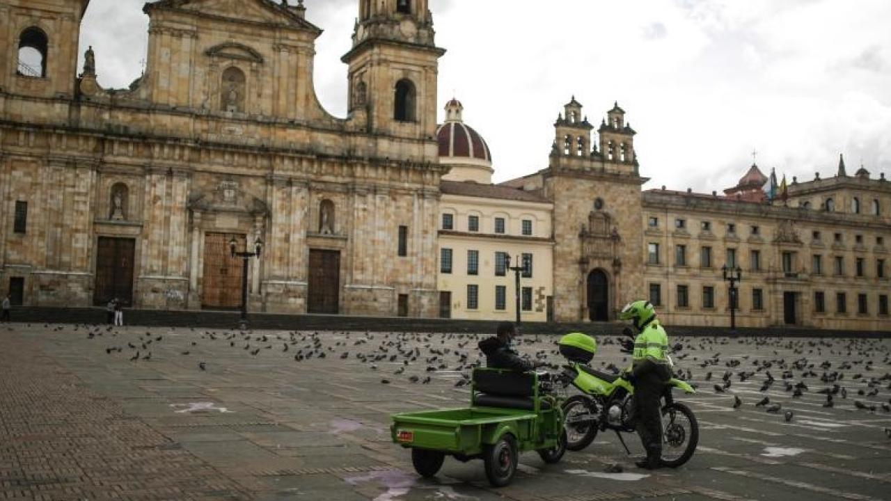 pobreza en Bogotá, foto agencia Xinhua