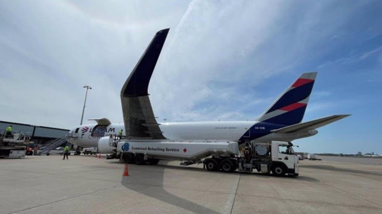 avión de carga de Latam