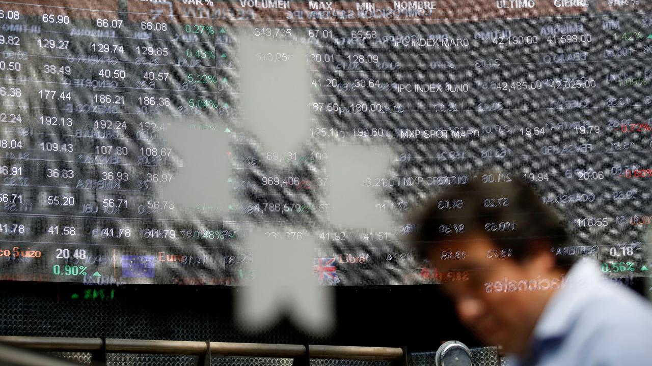Bolsa de valores, foto Reuters