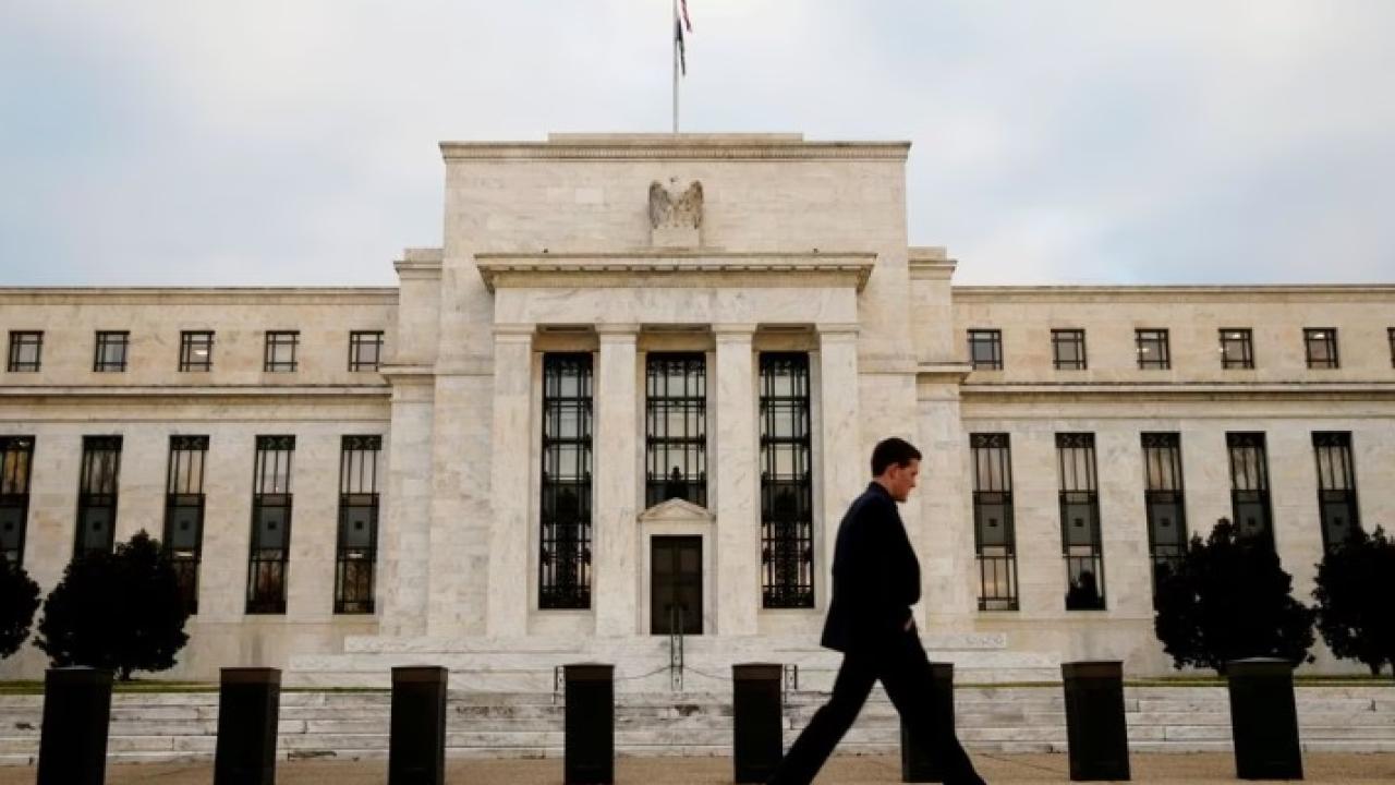 Frontis de la Fed, foto Reuters