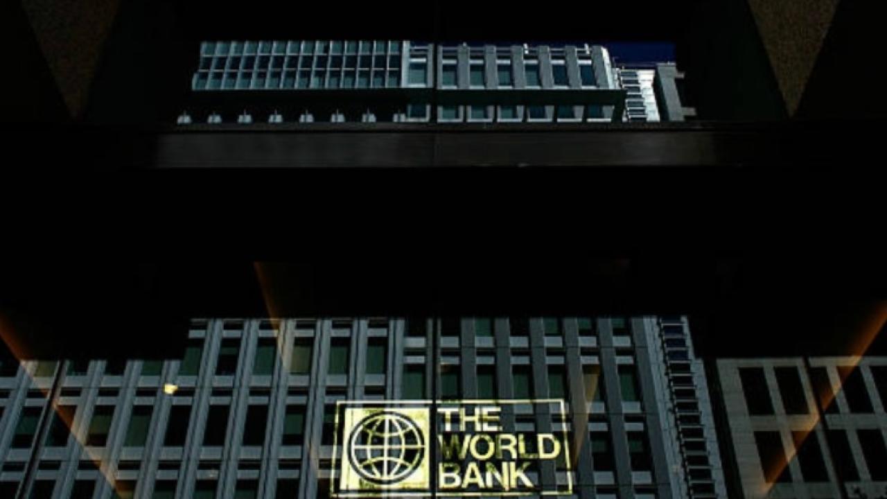 frontis Banco Mundial, foto Télam