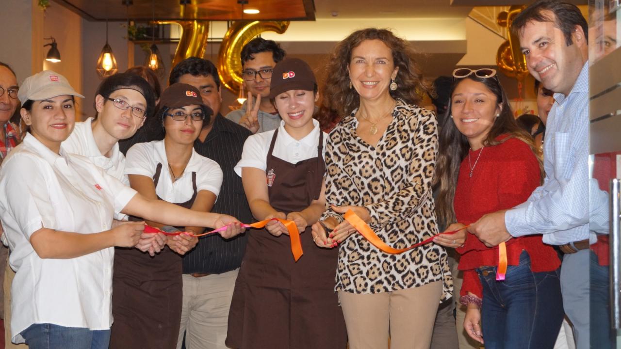 María Isabel Serrano, gerenta de Dunkin' Chile, foto Dunkin'