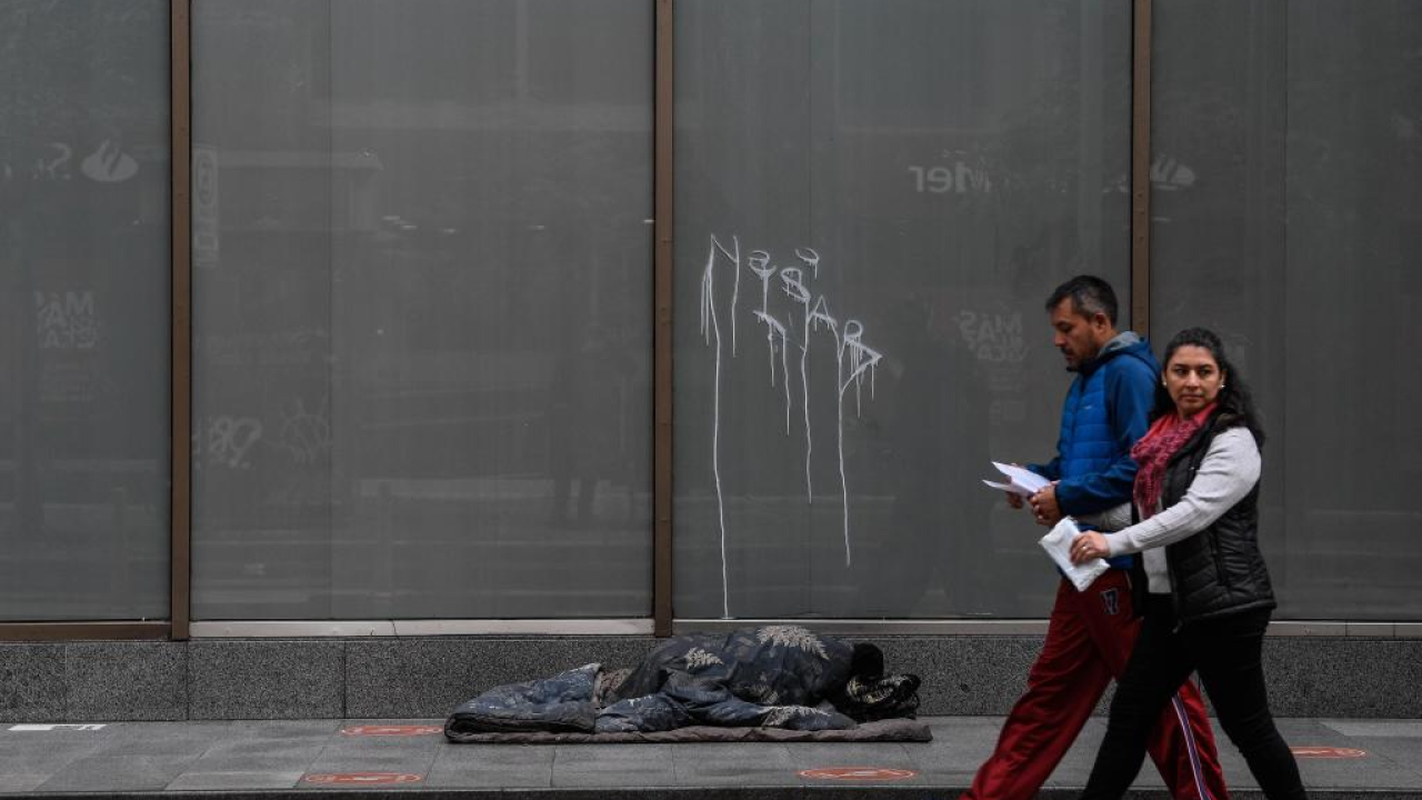 Desempleo Chile, foto Xinhua