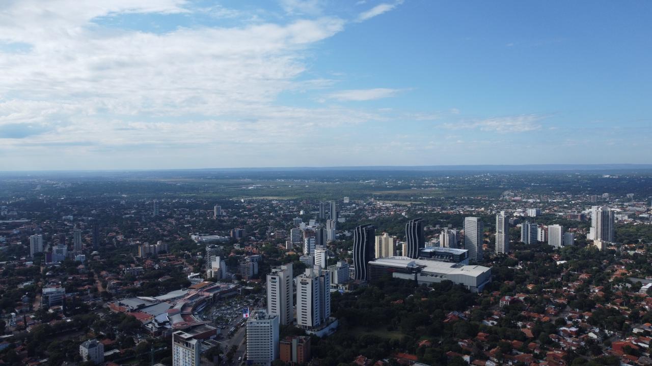 Foto panorámica de Asunción, Paraguay