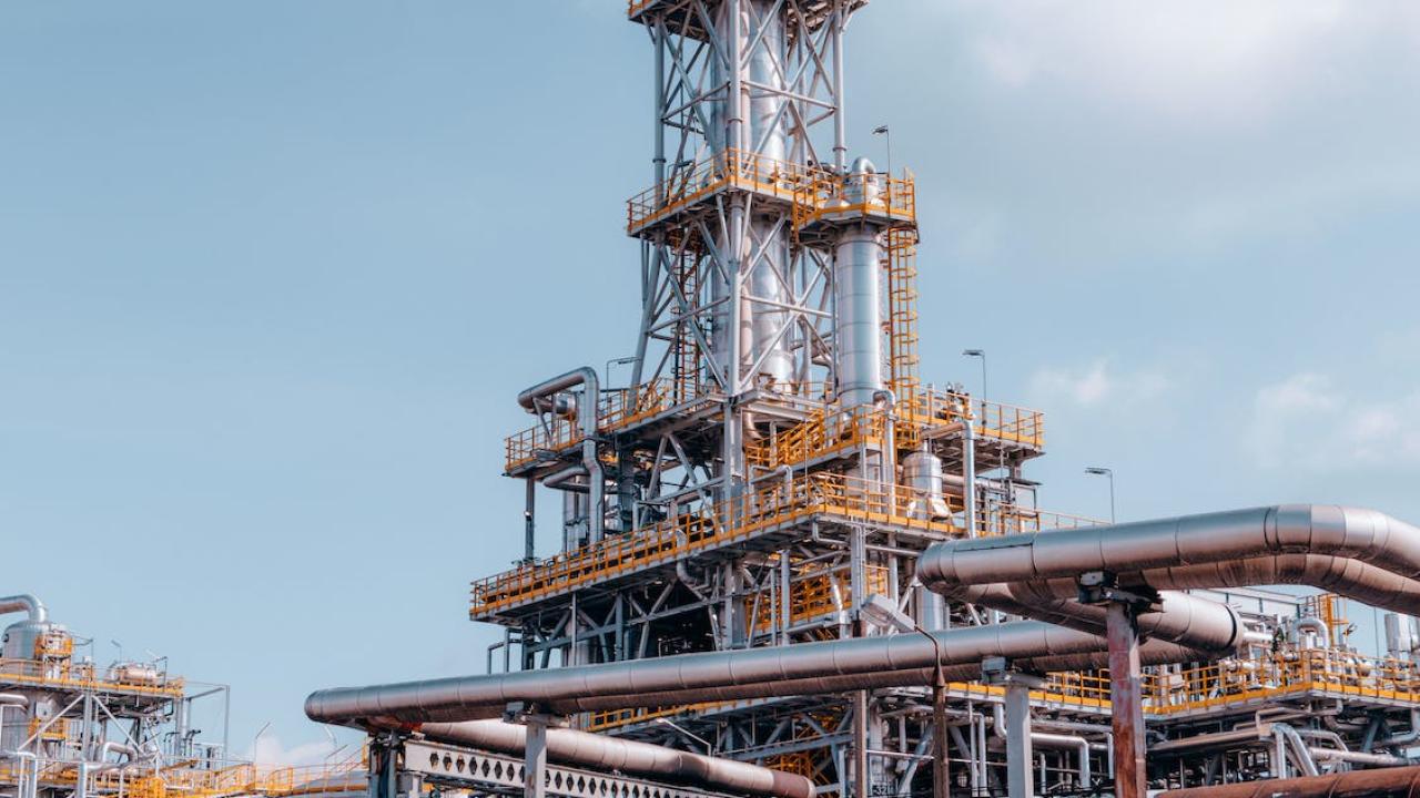 Petroquímica. Foto: Pexels.