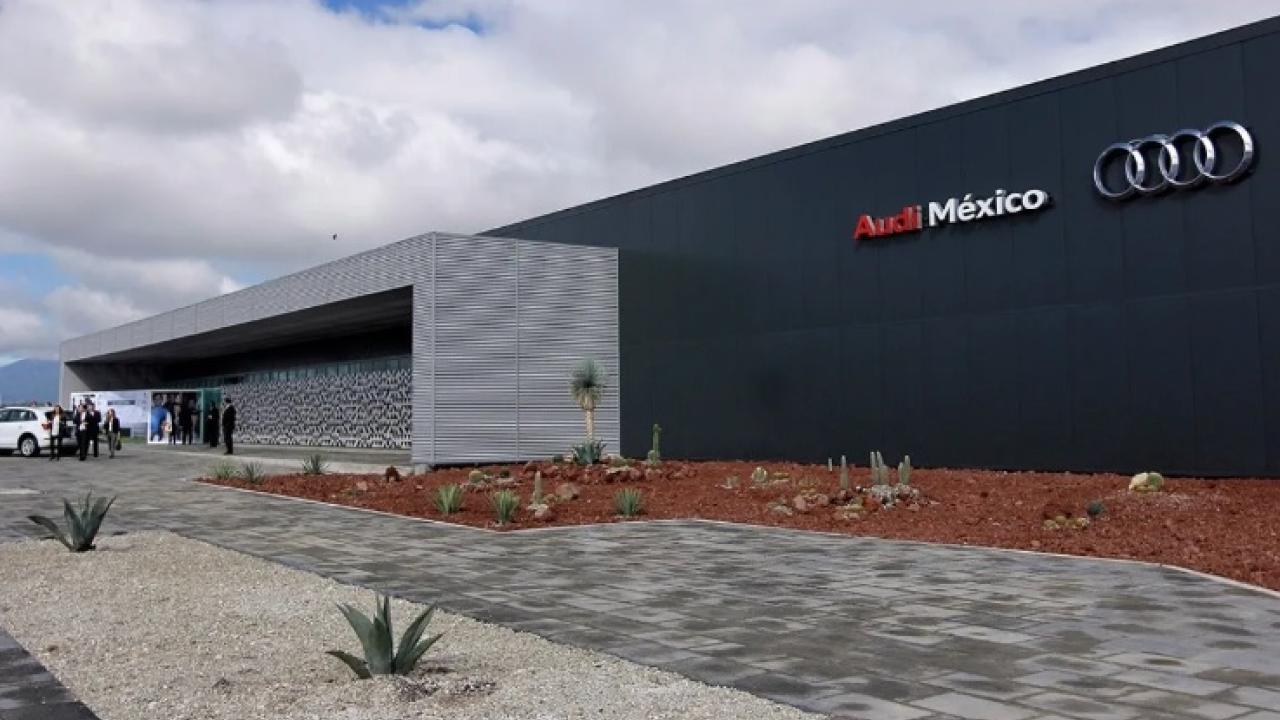 Plant de Audi en México, foto el economista