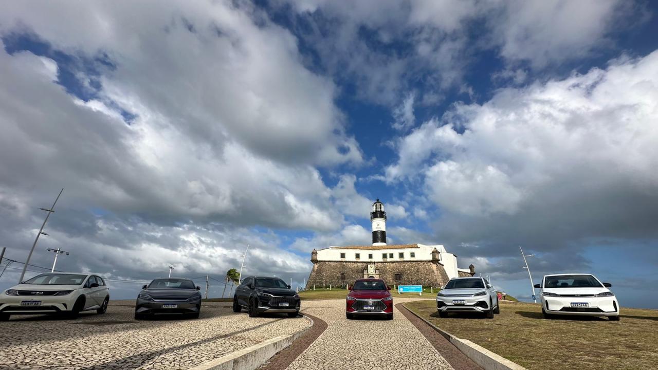 Vehículos BYD. Foto: BYD.