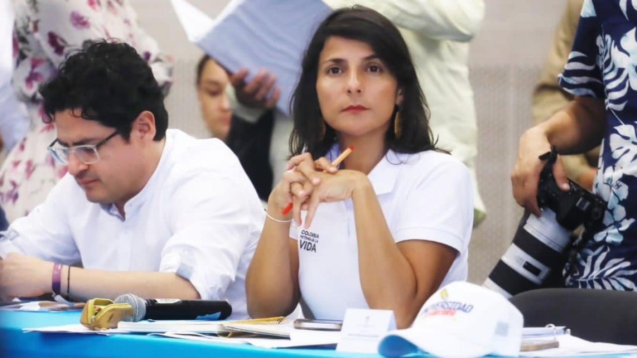 Irene Vélez. Foto; Twitter de Irene Vélez.