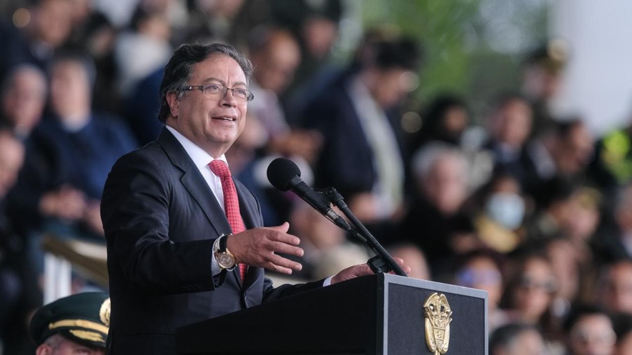 Gustavo Petro. Foto: Petro vía X.