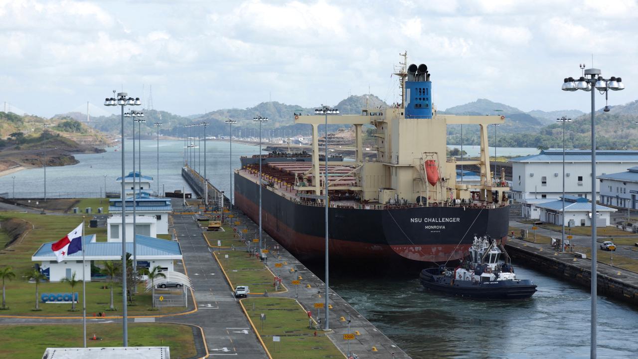 Canal de Panamá, foto Reuters