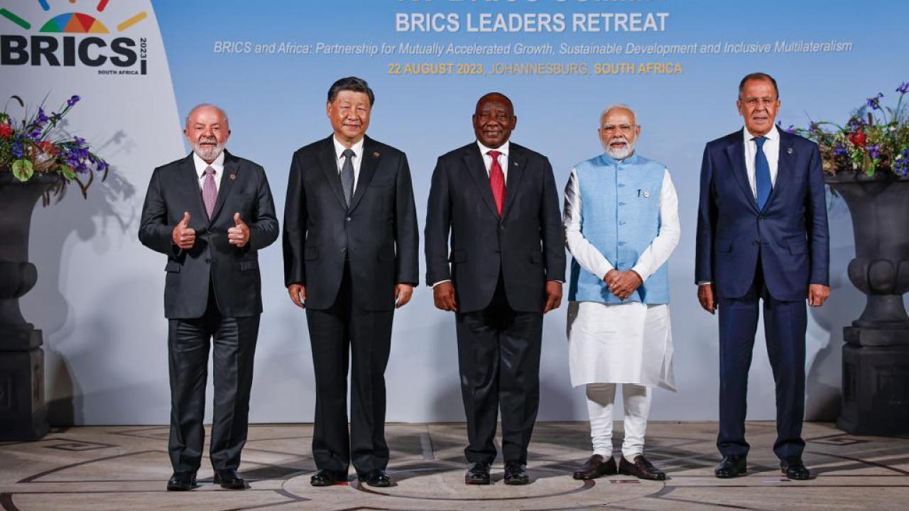 Nuevos países en BRICS. Fuente: BRICS vía Twitter. 