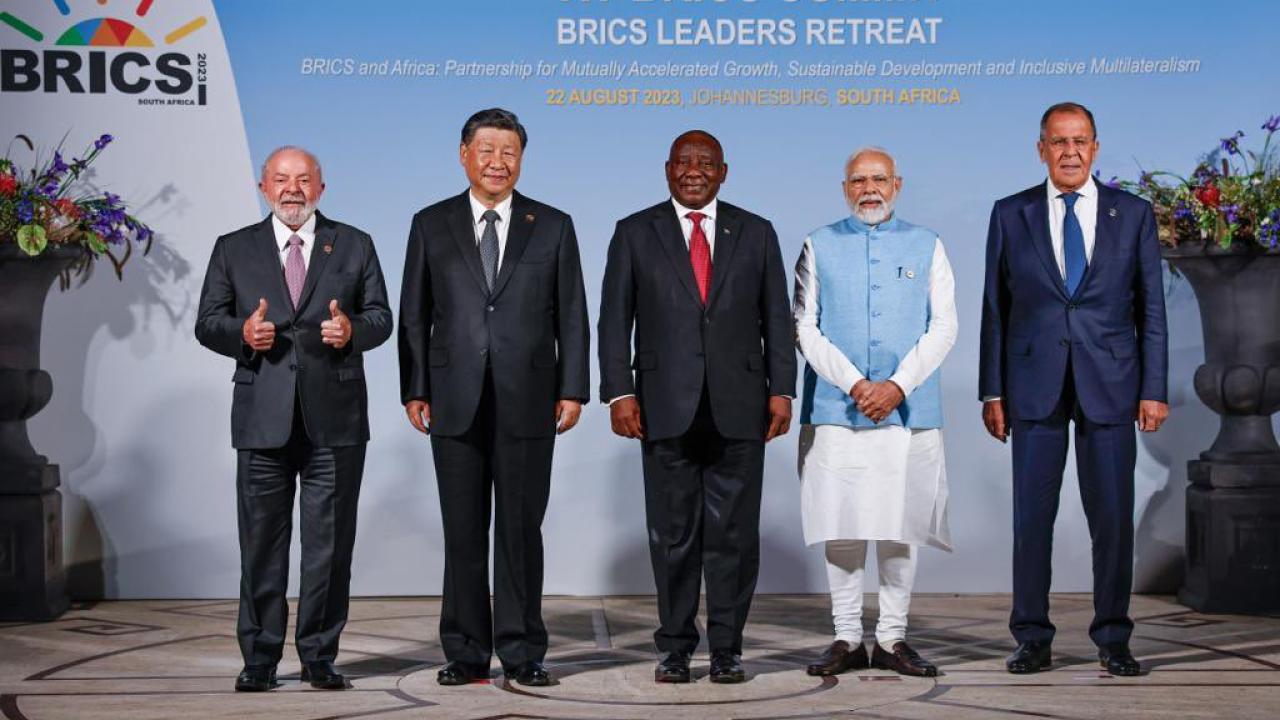 Nuevos países en BRICS. Fuente: BRICS vía Twitter.