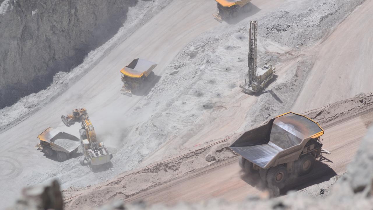 Minería de cobre. Foto: Unsplash. 