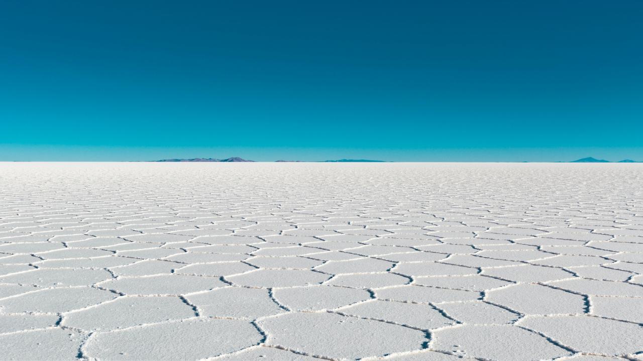 Salar de Uyuni. Foto: Pexels.