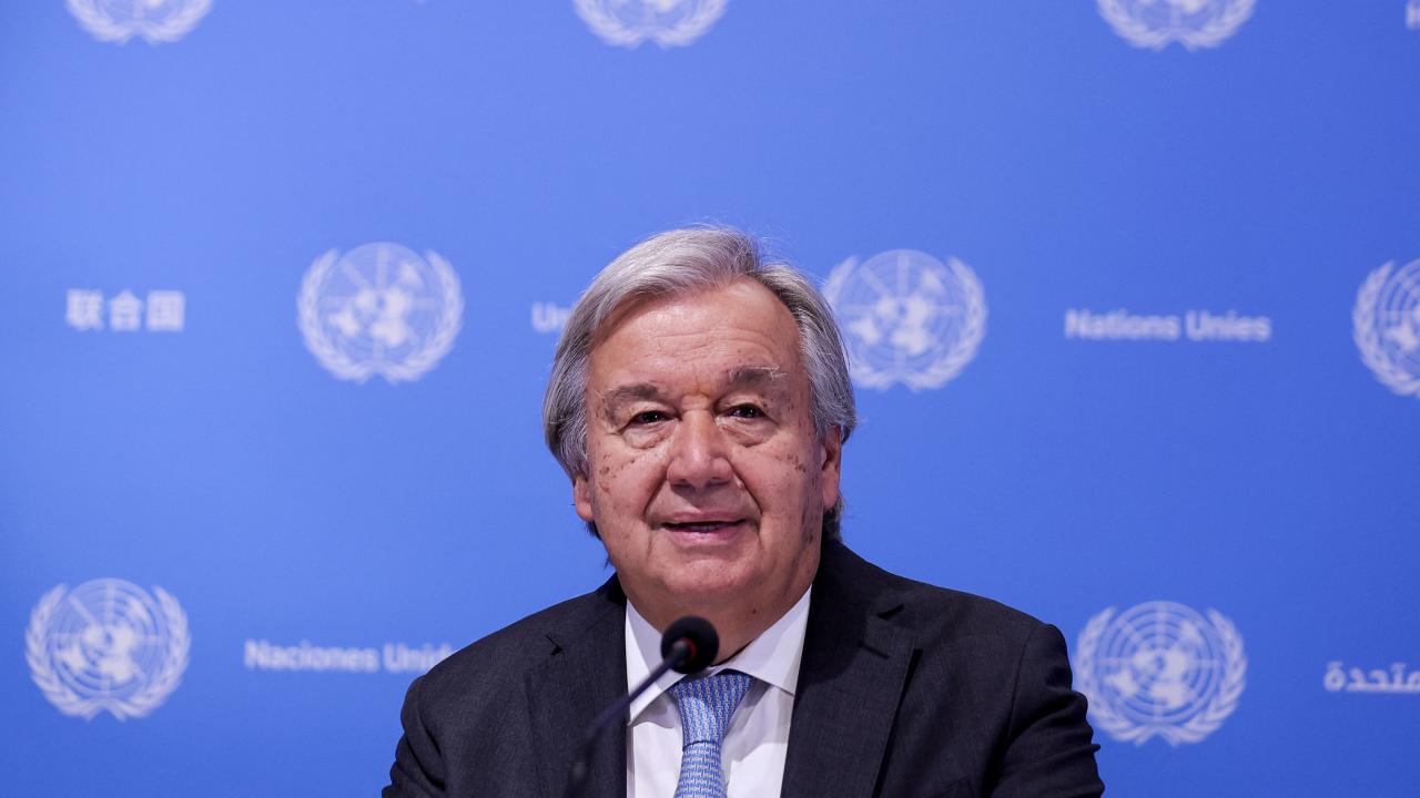 Guterres ONU, foto Reuters
