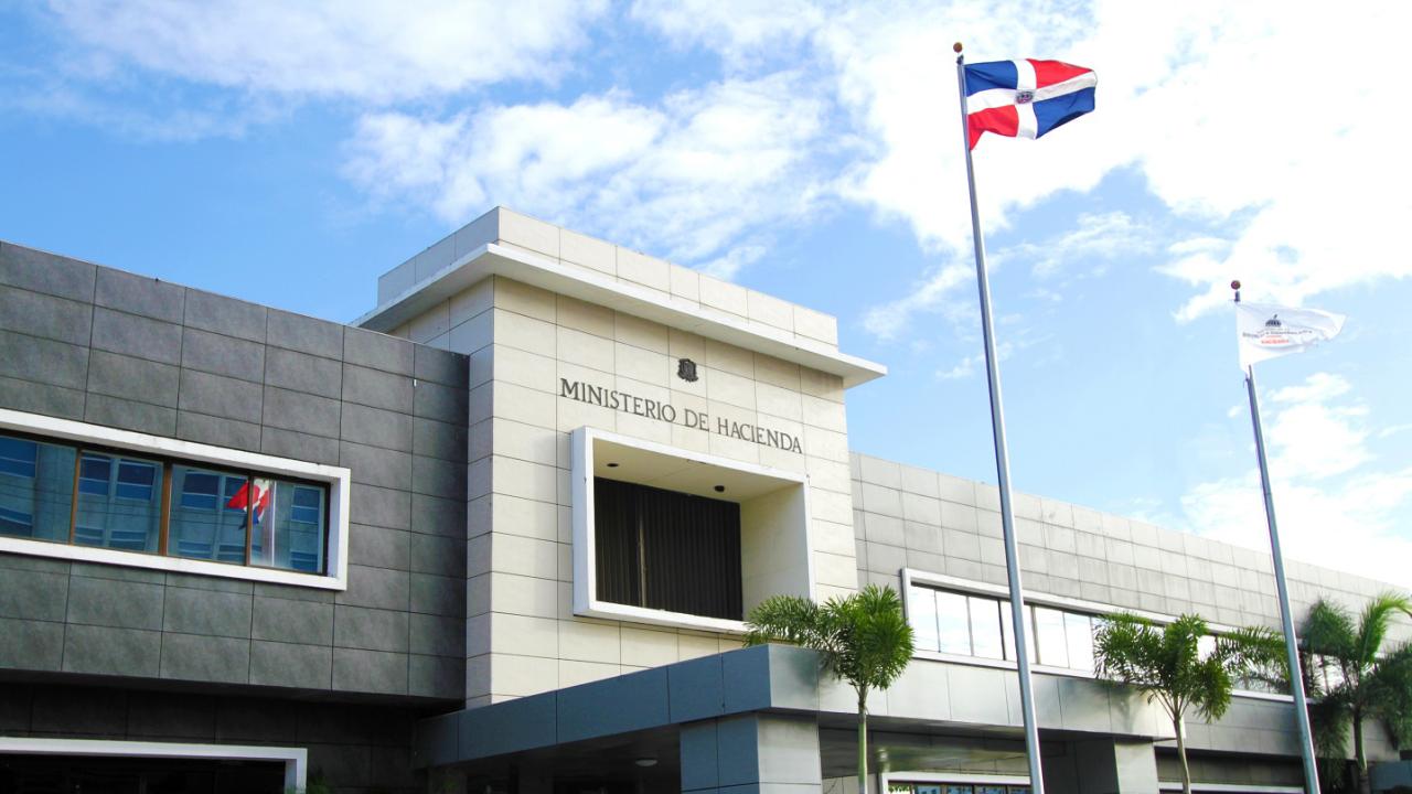 Ministerio de Hacienda. Foto: Página web oficial del gobierno dominicano.