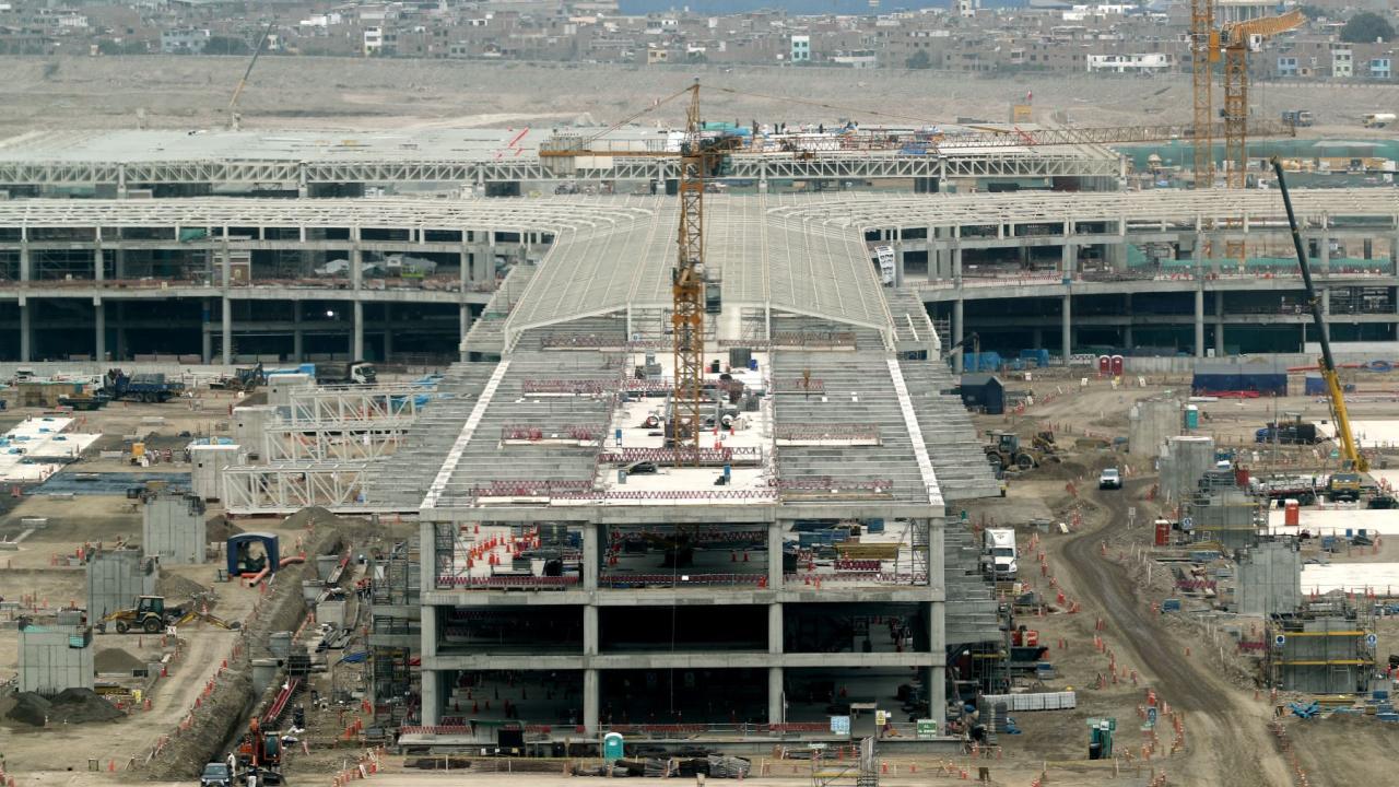 Nuevo aeropuerto JC. Foto: Andina.