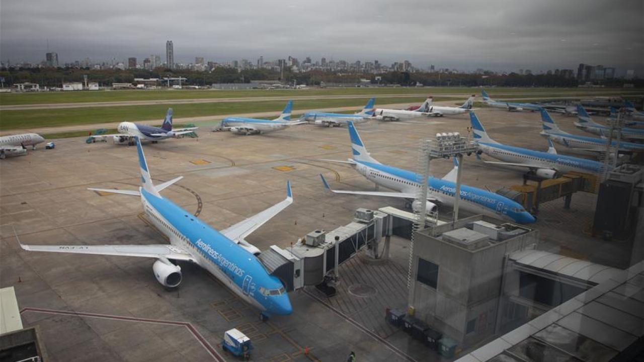 Aerolíneas argentinas. Foto: Xinhua. 