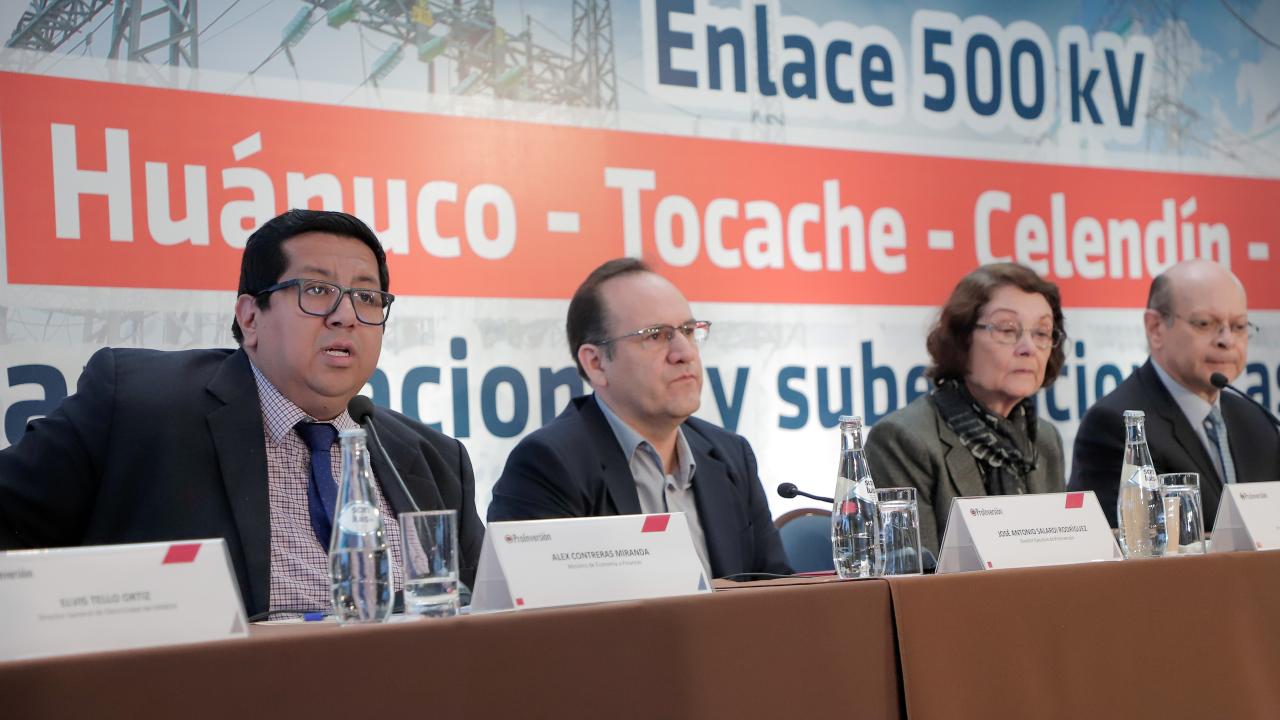 Proinversión. Foto: Comunicado de prensa.