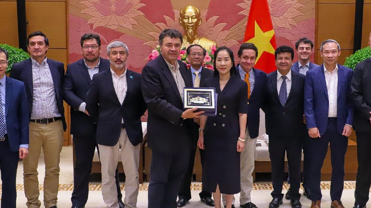 Asamblea Nacional de Vietnam. Midagri vía X.