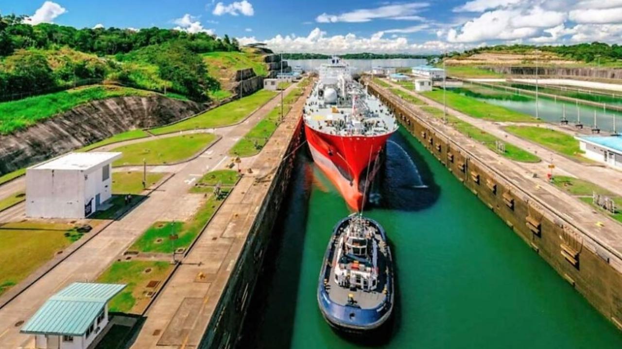 Canal de Panamá. Foto: Andina.