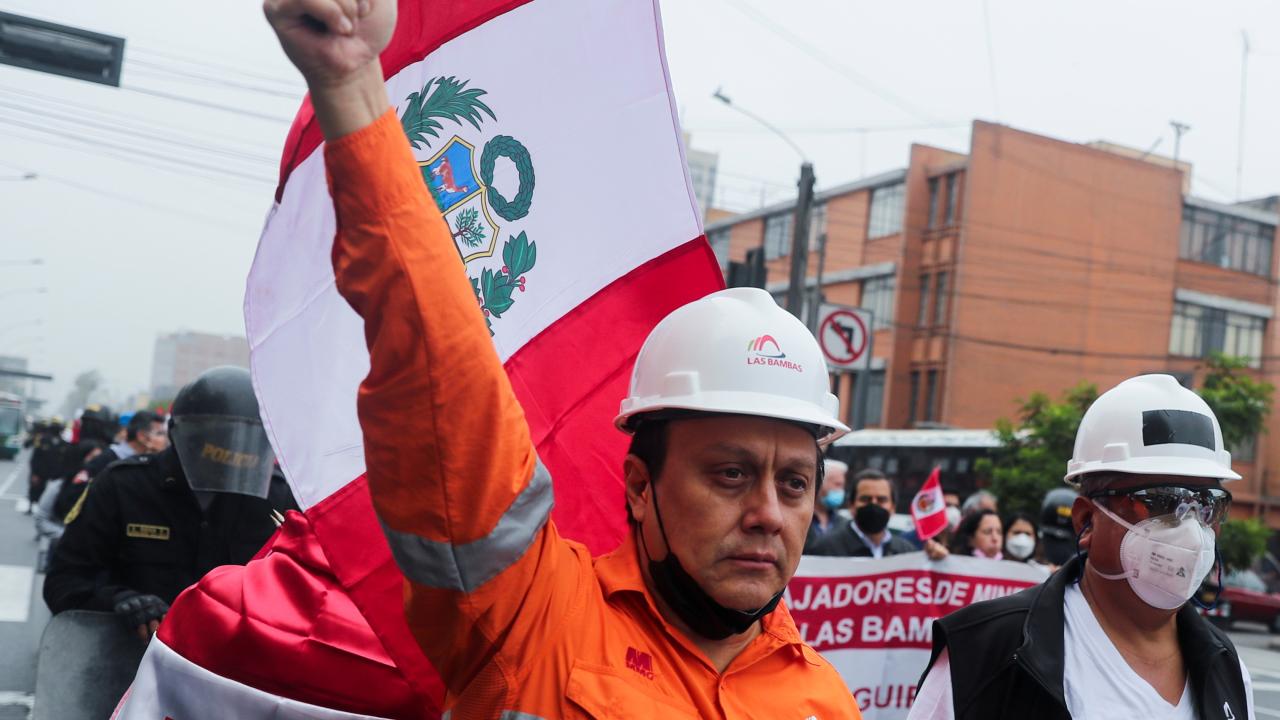 crédito foto Reuters Huelga Las Bambas