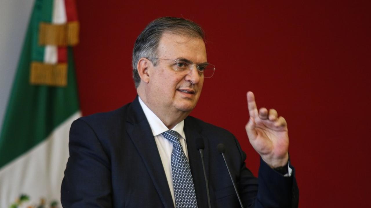 Ebrard. Foto: XInhua. 