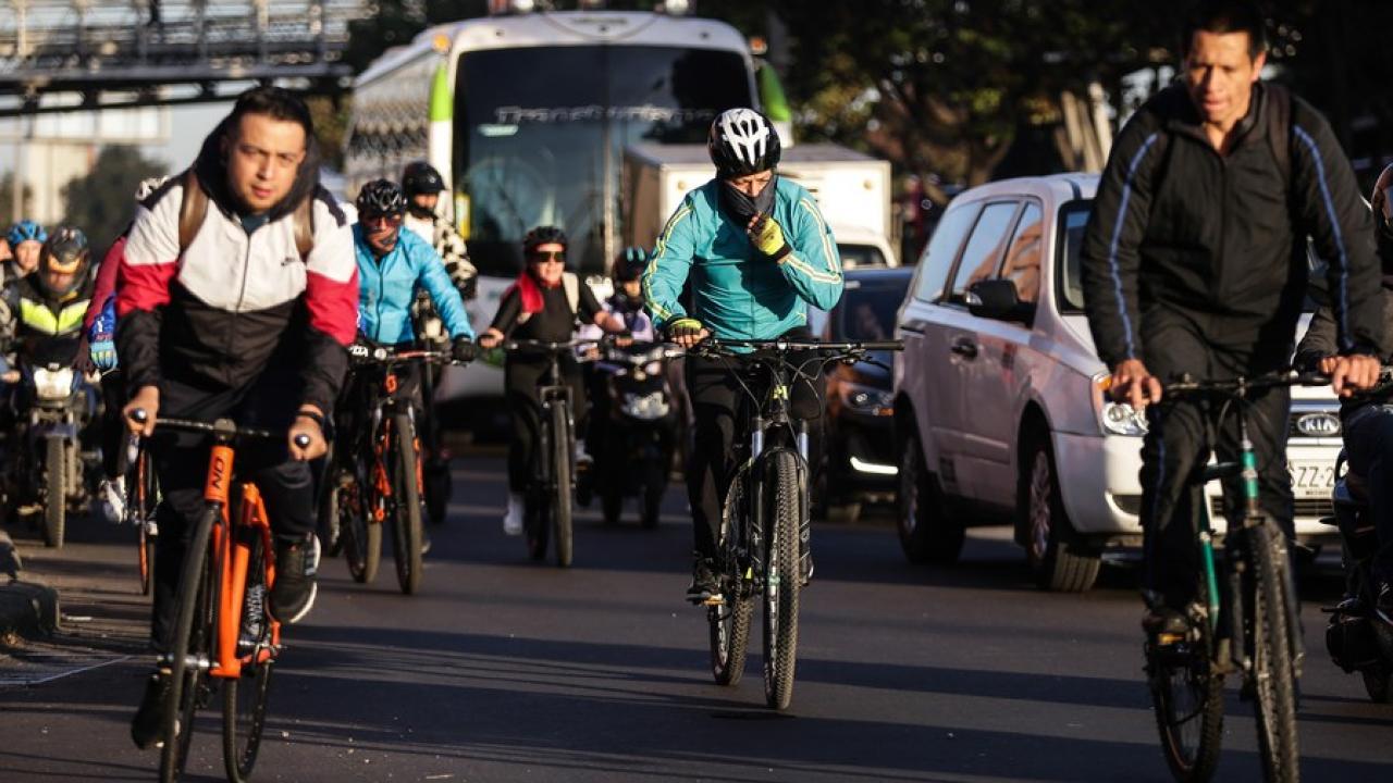Transporte en Colombia. Foto: Xinhua. 