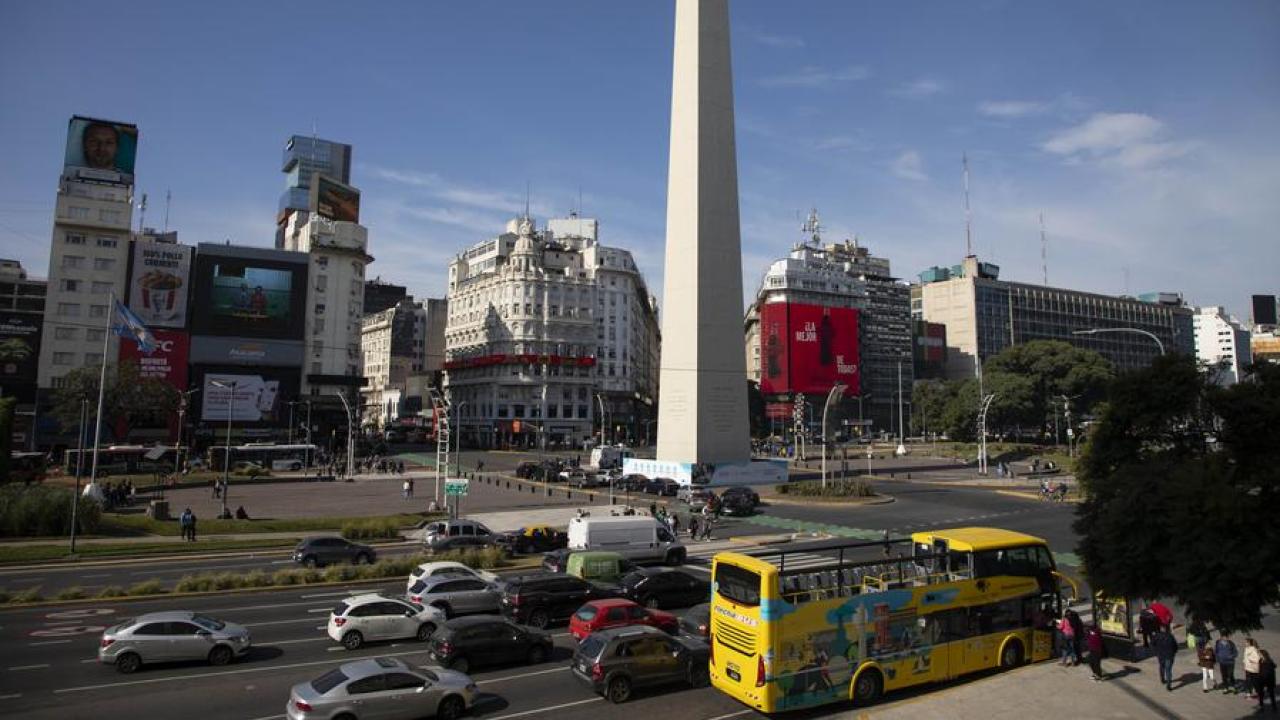 Calle argentia. Foto: Xinhua.