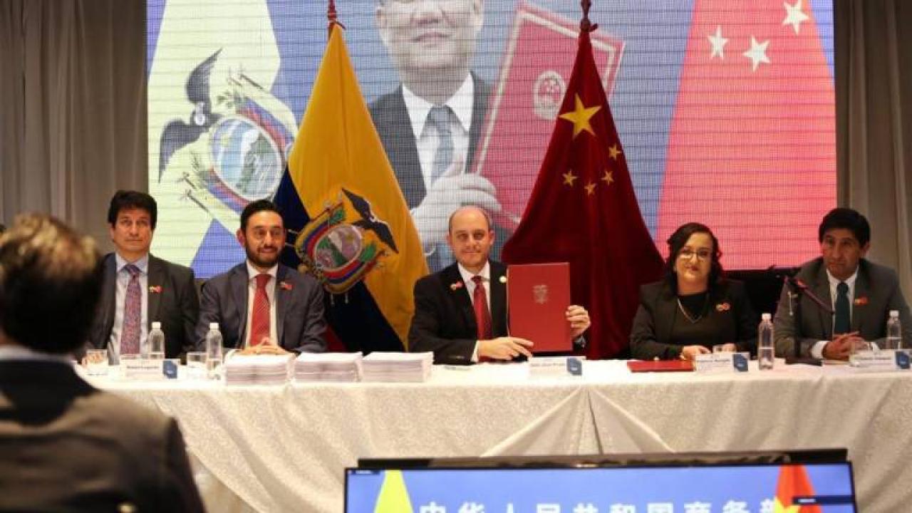Acuerod. Foto de la Cámara de Comercio de Ecuador..