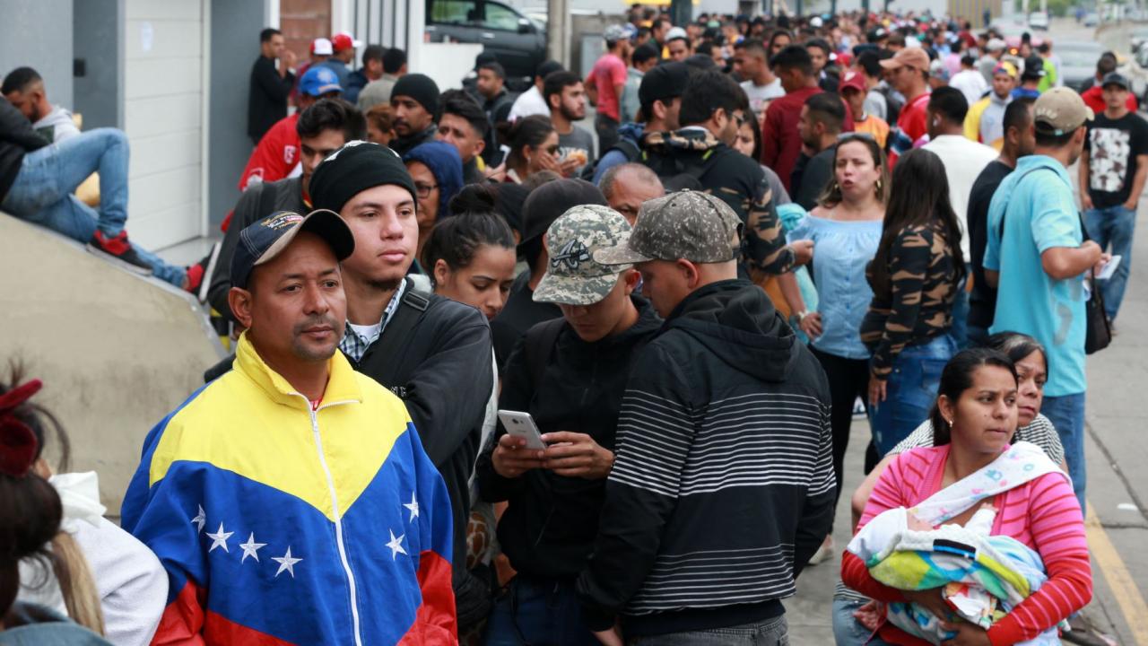 Venezolano empleo. Foto: Andina.