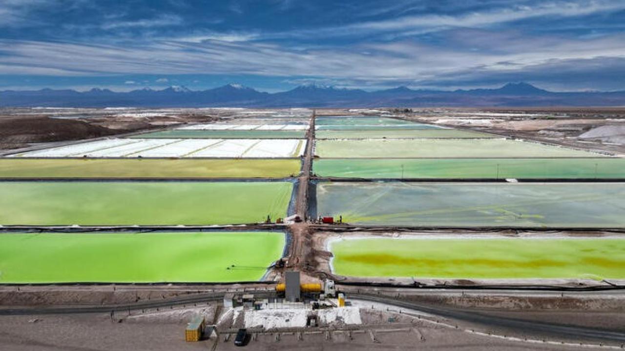 crédito foto Reuters faena de SQM litio